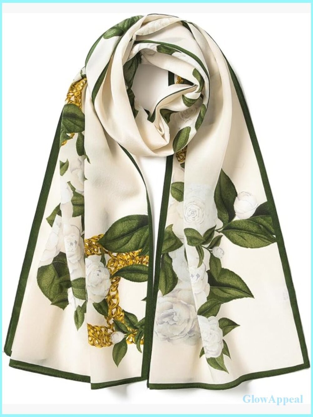 Mulberry Silk Long Scarf 55x14 Inches Hair Towel Gift Packed